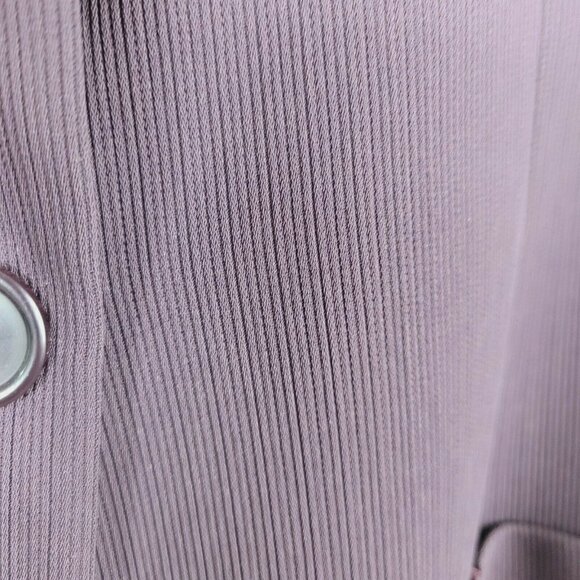 Vintage Alex Garfield Garfield & Marks Women's Blazer Jacket Sz 12 Dark Purple - Picture 12 of 12